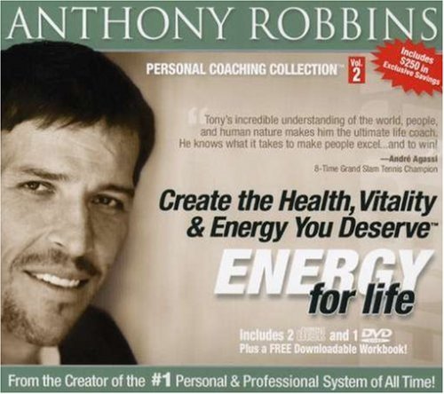 Tony Robbins Create The Health Vitality & E Incl. 2 CD Set Digipak 