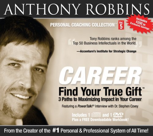 Tony Robbins Find Your True Gift 3 Paths T Incl. DVD Digipak 