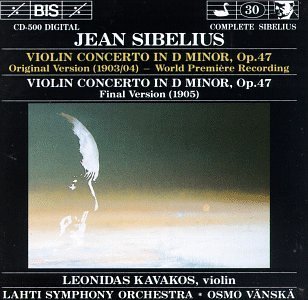 J. Sibelius/Con Vn (2 Versions)@Kavakos*leonidas (Vn)@Vanska/Lahti So