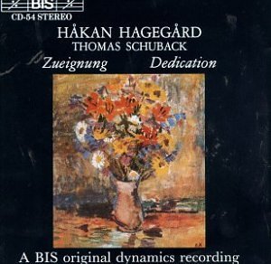 Hakan Hagegard/Dedication