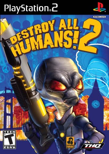 Ps2 Destroy All Humans 2 Thq 