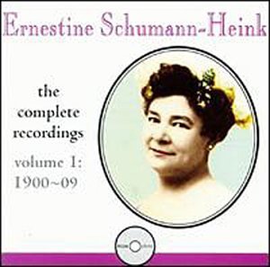 Ernestine Schumann-Heink/Vol. 1-Complete Recordings@Schumann-Heink (C'Alto)