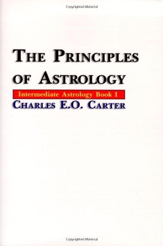 Charles E. O. Carter The Principles Of Astrology 