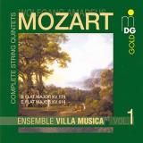Wolfgang Amadeus Mozart Complete Str Qnt Vol. 1 Ens Villa Musica 