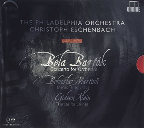 Bartok/Martinu/Klein/Concerto For Orchestra Memori@Sacd/Hybrid@Escnebach/Philadelphia Orch