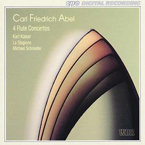 C.F. Abel/4 Flute Concertos@Kaiser*karl (Fl)@Schneider/Stagione