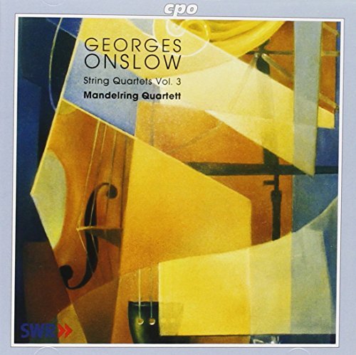 G. Onslow/Quartets For String-Vol. 3@Mandelring Qt