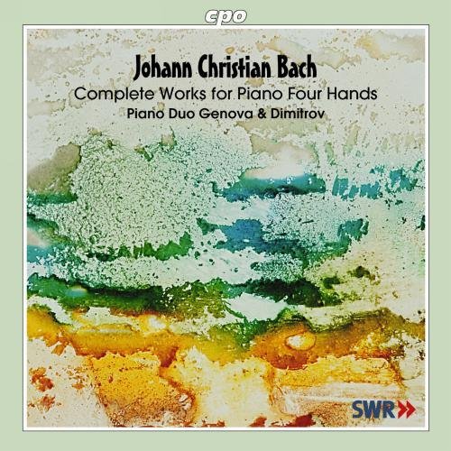 J.C. Bach/Complete Works For Piano Four@Genova/Dimitrov (Pno Duo)