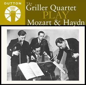 Wolfgang Amadeus Mozart/String Quartet No. 14. Haydn.@Griller Qt