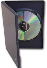 Single DVD Black Cases 
