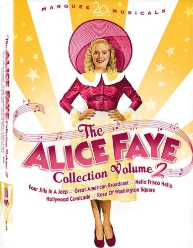 Alice Faye: Vol. 2-Alice Faye/Faye,Alice@Nr/4 Dvd