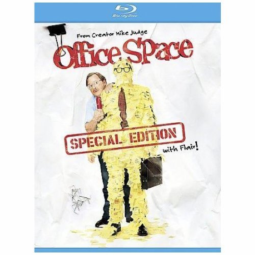 Office Space Livingston Aniston Blu Ray R Ws 