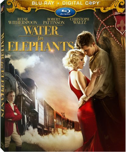 Water For Elephants [blu Ray] Witherspoon Waltz Pattinson Pg13 Incl. Dc 