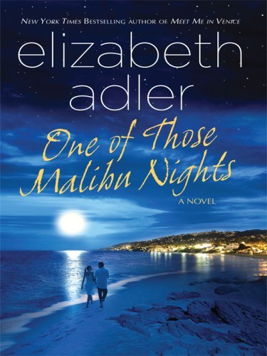 Elizabeth Adler/One Of Those Malibu Nights@Large Print