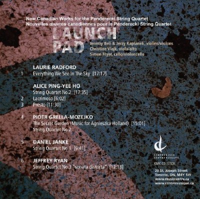 Penderecki String Quartet Launch Pad Penderecki String Quartet 