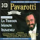 Luciano Pavarotti Traviata Manon Idomeneo Pavarotti Sutherland Freni + Various 