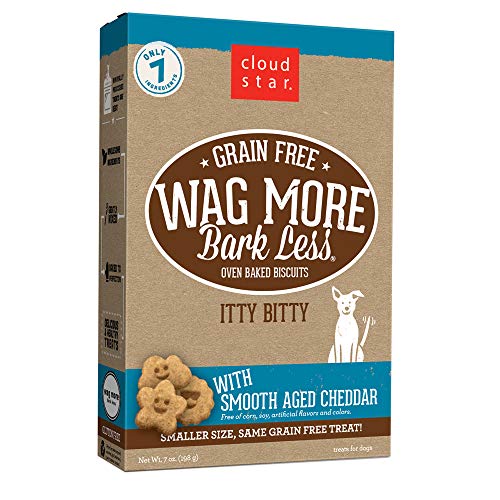 Wag More GF Itty Bitty Biscuits, 7 oz, Cheddar