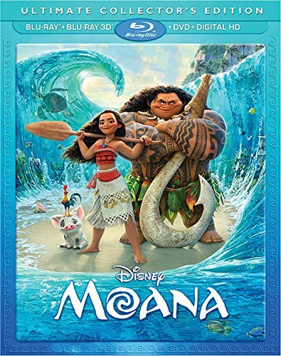 Moana/Disney@3D/Blu-ray/Dvd/Dc@Pg