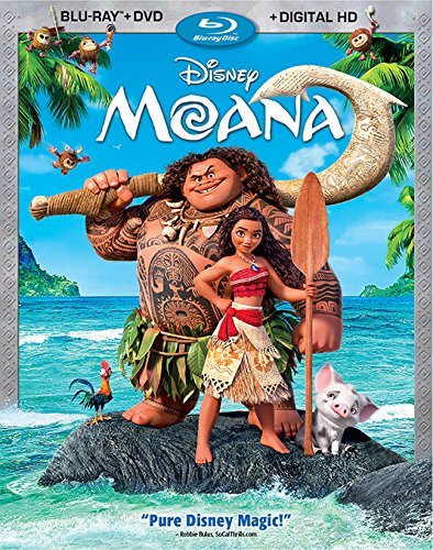 Moana/Disney@Blu-Ray/DVD/Dc@Pg