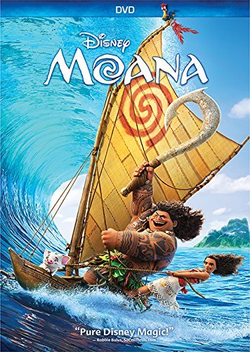 Moana Disney DVD Pg 