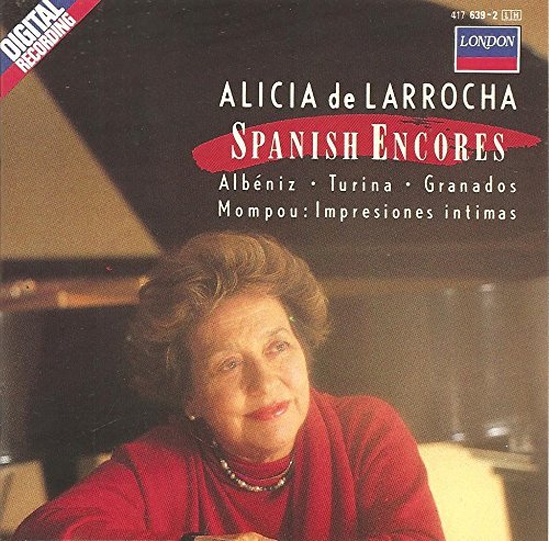 Alicia De Larrocha/Spanish Encores Impresiones In@De Larrocha (Pno)