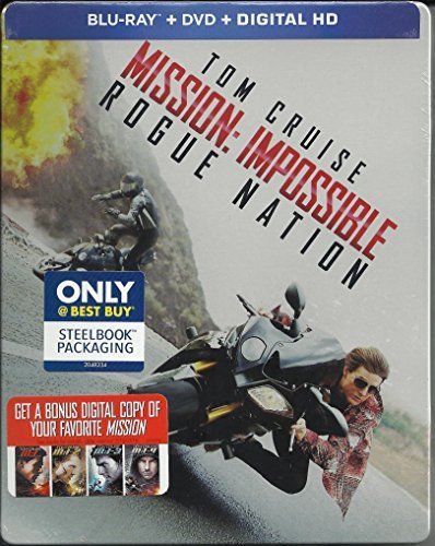 Tom Cruise Jeremy Renner Christopher McQuarrie/Mission: Impossible - Rogue Nation Steelbook