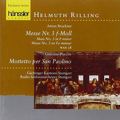 Helmuth Rilling Bruckner Puccini/Bruckner: Messe Nr. 3 F-Moll / Puccini: Mottetto P
