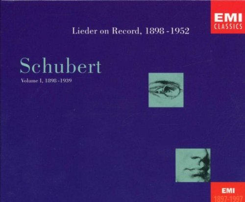 F. Schubert/Lieder On Record-Vol. 1