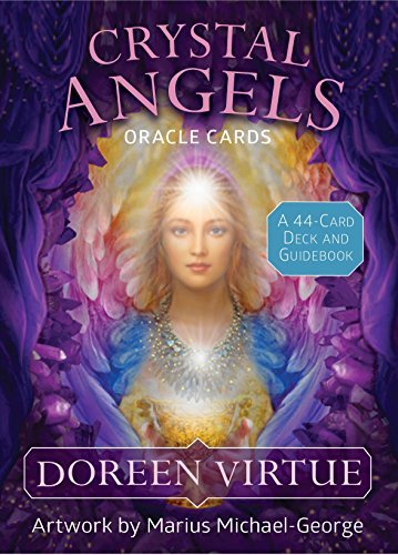 Doreen Virtue/Crystal Angels Oracle Cards@A 44-Card Deck and Guidebook