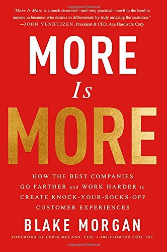 Blake Morgan More Is More How The Best Companies Go Farther And Work Harder 