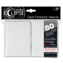Card Sleeves - 80ct Standard/Eclipse White Pro Matte@80/Pack