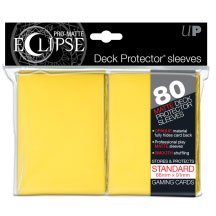Card Sleeves - 80ct Standard/Eclipse Yellow Pro Matte@80/Pack