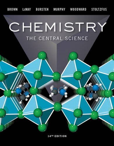 Theodore Brown Chemistry The Central Science 0014 Edition; 