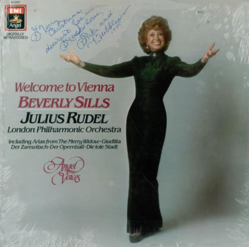 Beverly Sills London Philharmonic Julius Rudel Welcome To Vienna Arias From The Merry Widow Giuditta Der Zarewitsch Der Opernball Die Tote Stadt 