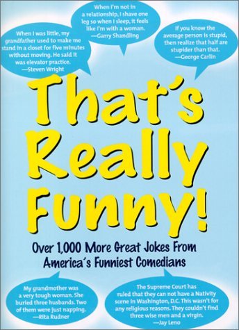 Various Contributors/That's Really Funny!: Over 1,000 More Great Jokes
