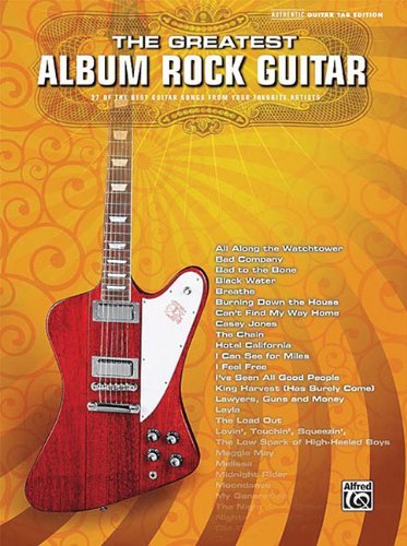 Alfred Publishing The Greatest Album Rock Guitar 37 Of The Best Guitar Songs From Your Favorite Ar 