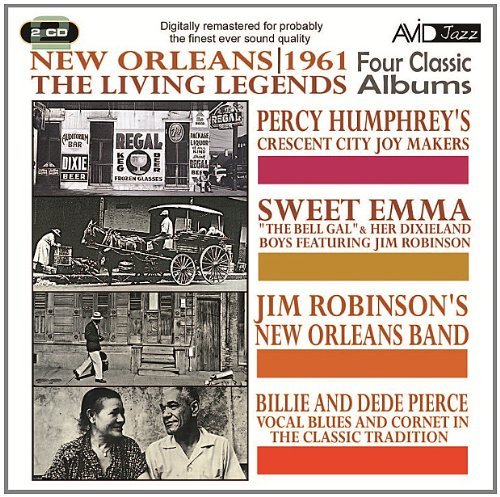 Humphrey/Sweet Emma Barrett/Ji/New Orleans: 1961 Living Legen@2 Cd