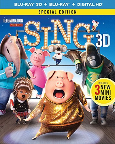 Sing/Sing@3D/Blu-ray/Dc@Pg