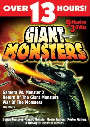 Giant Monsters/Giant Monsters@Clr@Nr/3 Dvd Set