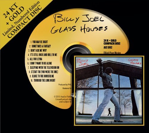 Billy Joel Glass Houses (24k Gold) 24k Disc Glass Houses (24k Gold) 