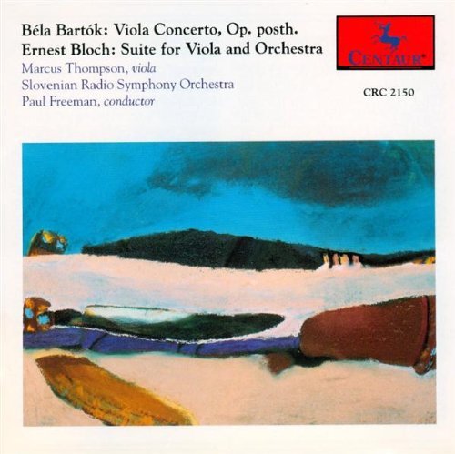 Bartok/Bloch/Viola Concerto Suite For Viol@Thompson/Slovenian Radio Symph