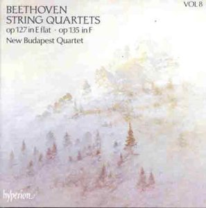 L.V. Beethoven/Qrt String 12/16@New Budapest Qrt