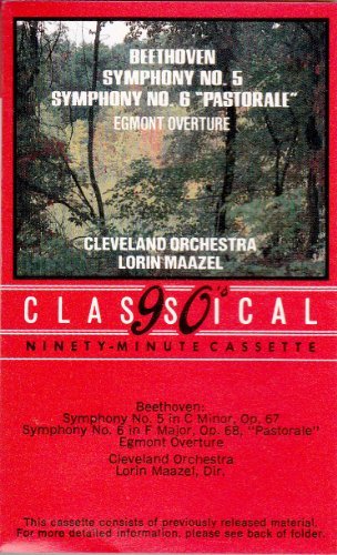 L.V. Beethoven/Sym 5/6@Maazel/Cleveland Orch