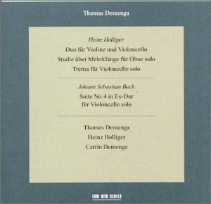 Thomas Demenga Plays Bach Holliger 