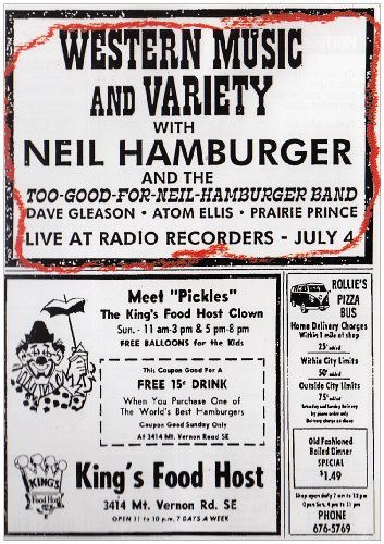 Western Music & Variety/Hamburger,Neil