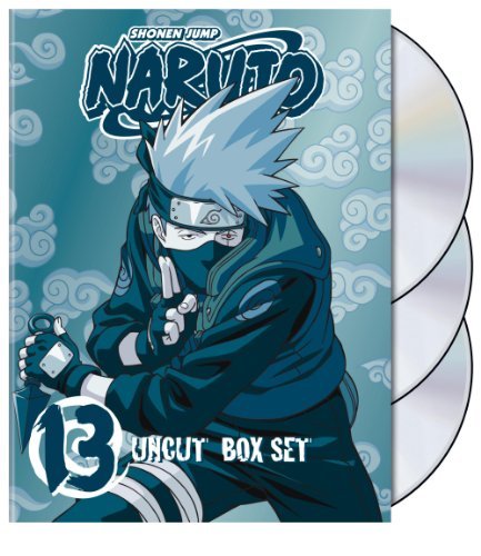 Uncut Box Set 13 Naruto Jpn Lng Eng Dub Sub Nr 3 DVD 