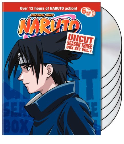 Vol. 1-Season 3/Naruto Uncut@Jpn Lng/Eng Sub@Nr/6 Dvd