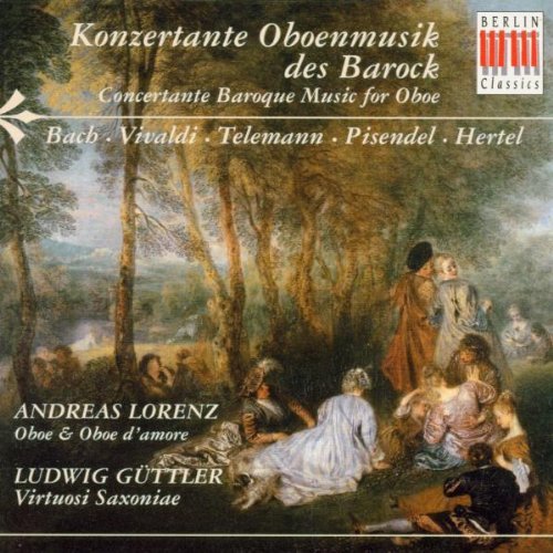 Concertante Baroque Music For Music Of Vivaldi Hertel Bach & Lorenz (ob) Guttler (sax) 