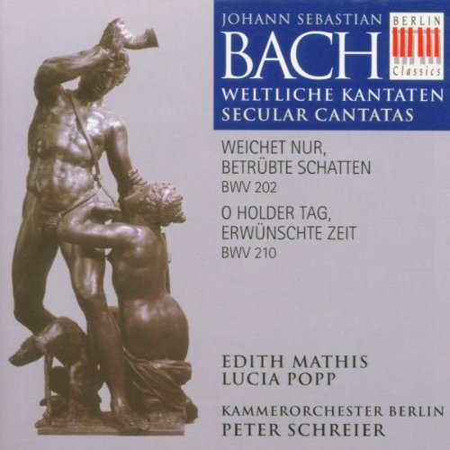 J.S. Bach Cant Wedding Mathis (sop) Popp (sop) Schreier Berlin Co 