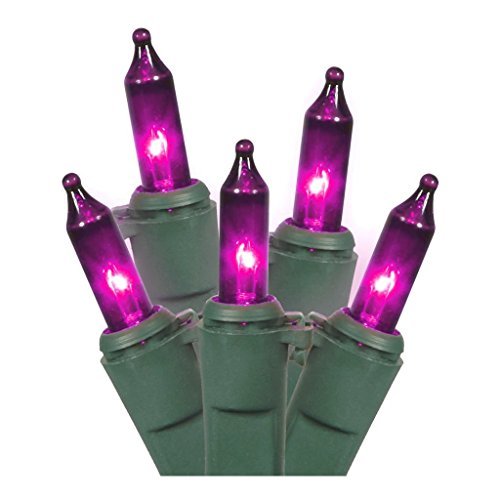50 Purple Miniature Lights